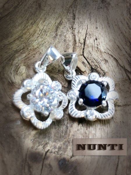 Nunti, silverhalsband