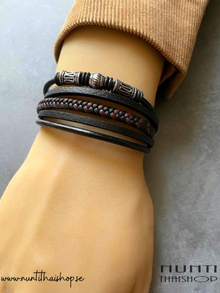 Nunti läderarmband